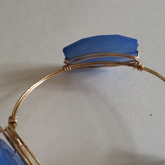 WIre Wrapped Bangle Bracelet - Picture 7 of 8